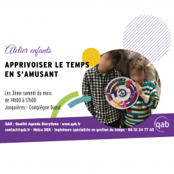 atelier enfant apprivoiser le temps en s'amusant