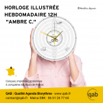 QabHorloge illustree par Ambre C Format M 150x150